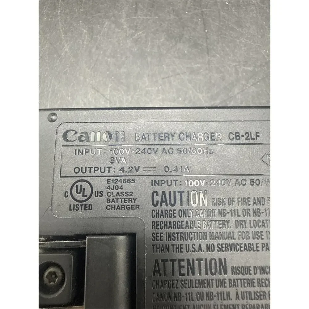 Genuine Canon CB-2LF Battery Charger, C2282 For NB-11L NB-11LH PowerShot